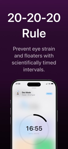 Eye Care 20-20-20 - Tweny screenshot