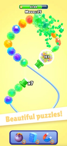 Marble Merge: Gumball Game iPhone screenshot