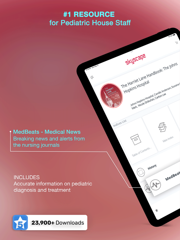 Screenshot #1 for Harriet Lane Handbook App