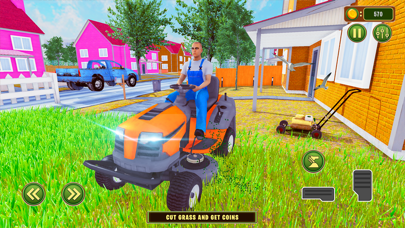 Lawn Mower Mowing Simulator Screenshot