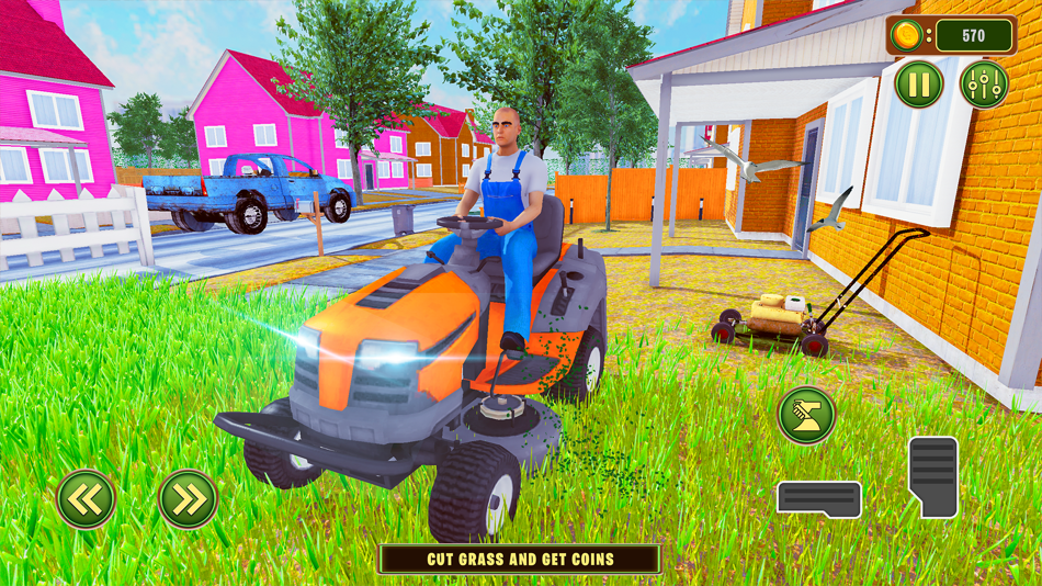 #1. Lawn Mower Mowing Simulator (iOS) 由: Abdur Rafay