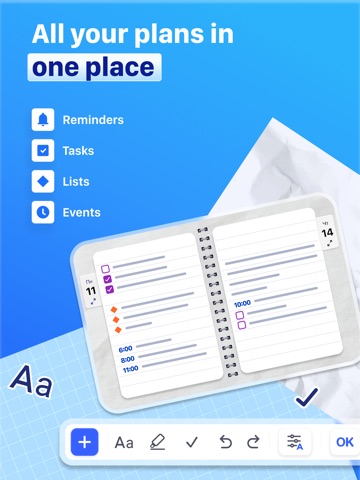 Paper Planner, Diary, Calendar
