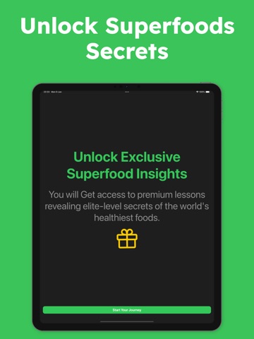 Nutri Learn: Superfood Secrets iPad screenshot