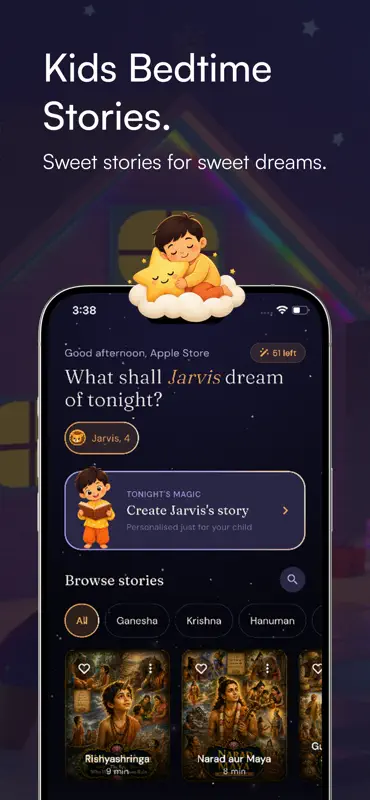Arya: Kids Bedtime Stories screenshot 1 of 8
