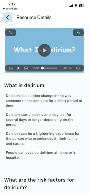 Delirium App screenshot 3