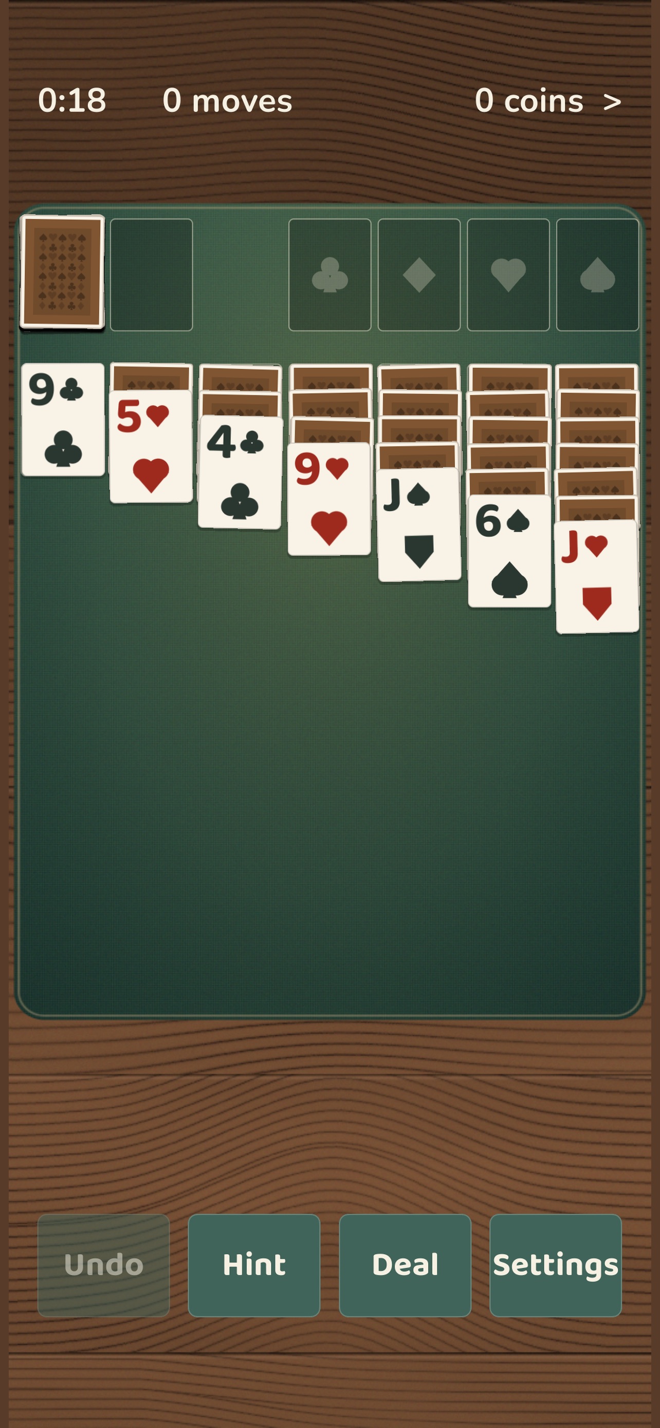 Screenshot 1 of Hearthdeal Solitaire