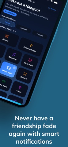 Dont Miss Out: Hangout Planner screenshot