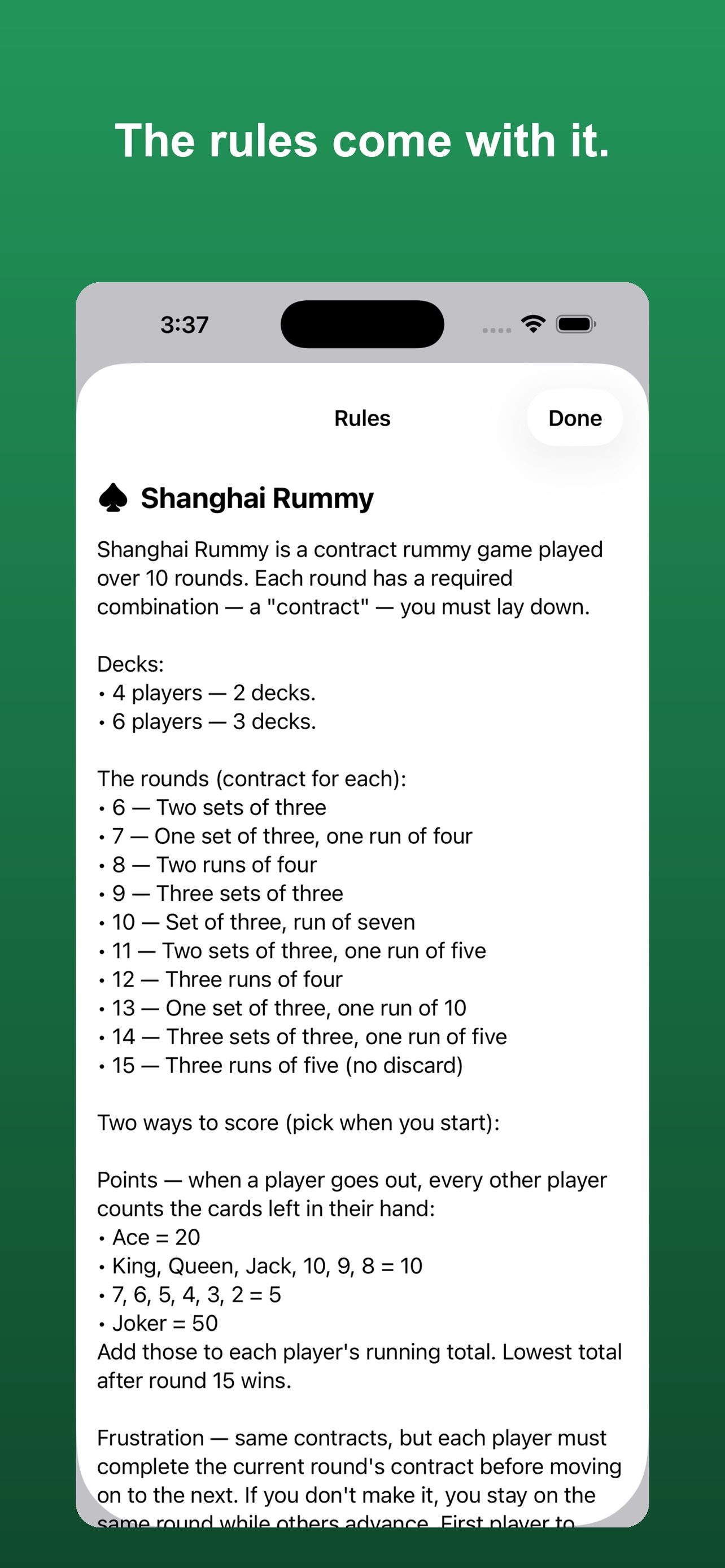 Screenshot 4 of Tally - Game Score Keeper