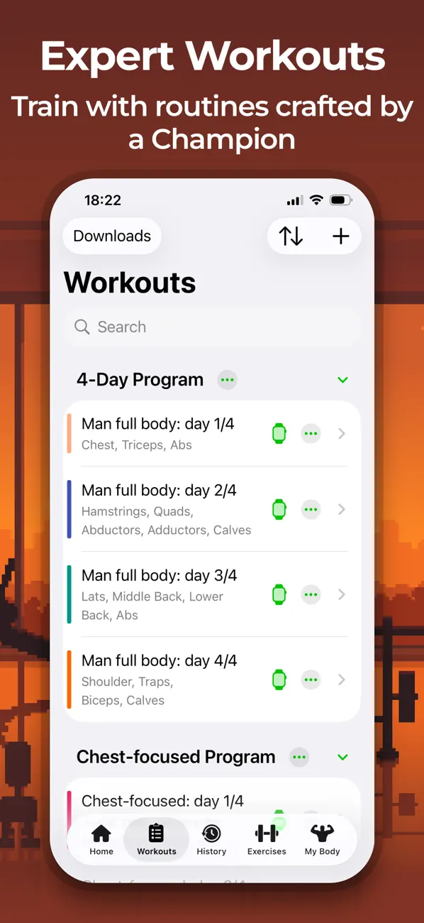 #5. Gymaholic: Gym Workout Planner (iOS) By: Devenyi Gabor