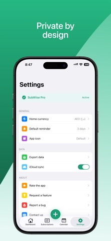 SubWise - Track your Subs Screenshot 6 of 10