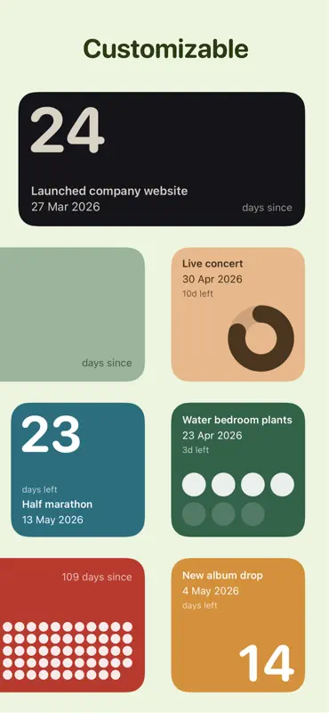 Days Anchor - Countdown Events screenshot 3 of 4