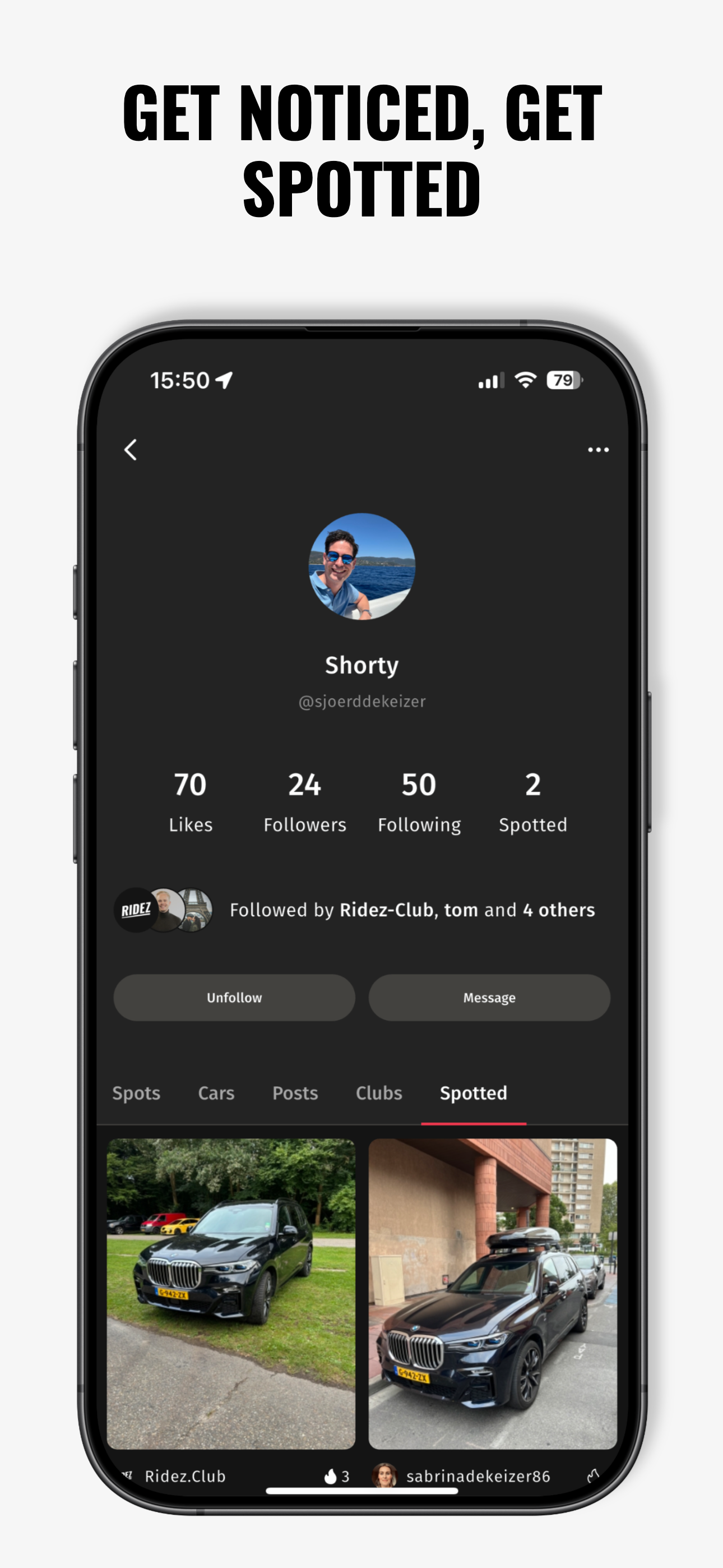 Ridez - Car Spotting App screenshot 7