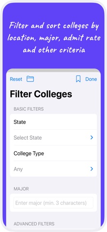 My College Tracker: Search App Screenshot 3 of 10