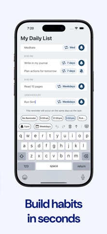 DailyList: Daily To-Do List Screenshot 7 of 9