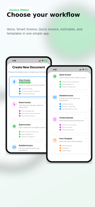 Invoice Maker Time Tracker Screenshot 4 of 8