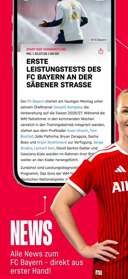 Screenshot 4 di 6 di FC Bayern München