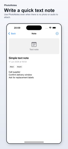 PhotoNotes: Light Notes Screenshot 5 of 7