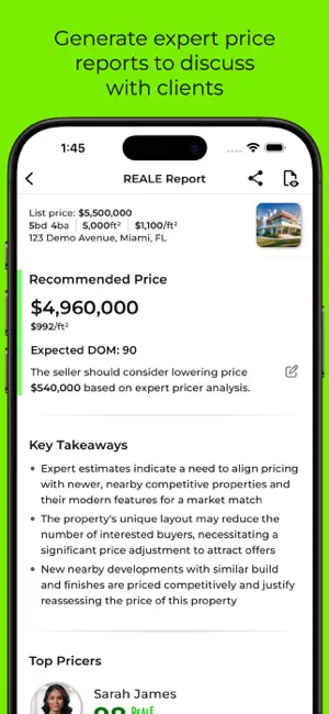 REALE - Real Estate Pricing screenshot 3