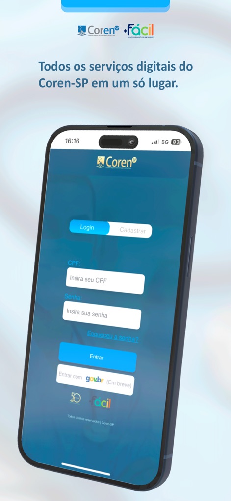 Coren-SP +Fácil - Utilities App | MWM