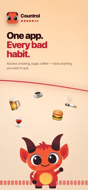 Countrol: Bad Habits Tracker screenshot 1