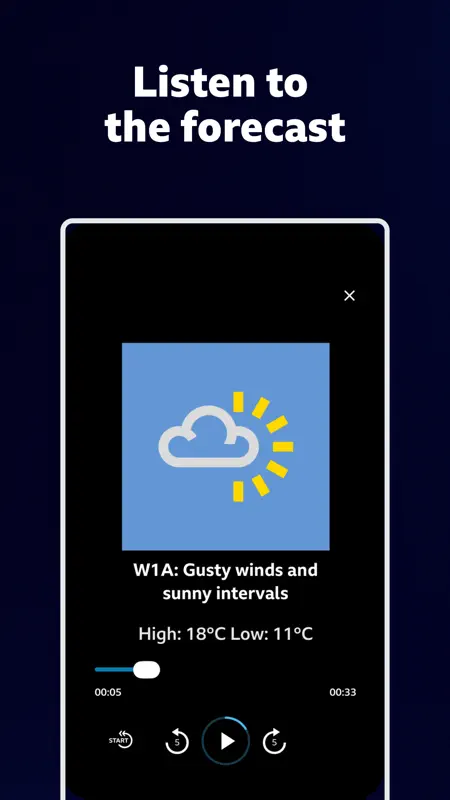 BBC Weather screenshot 3 of 10