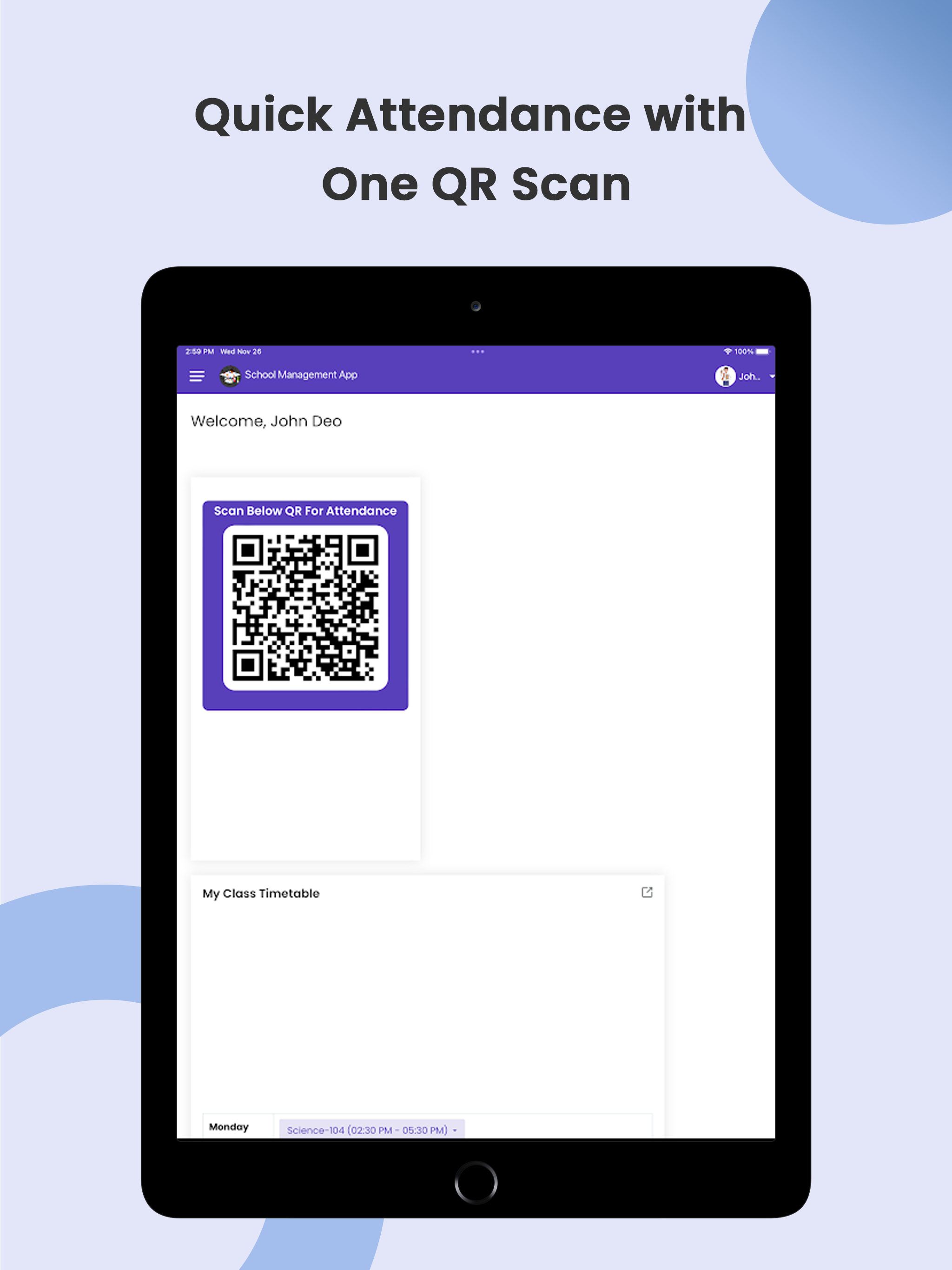 MJ School Mobile App