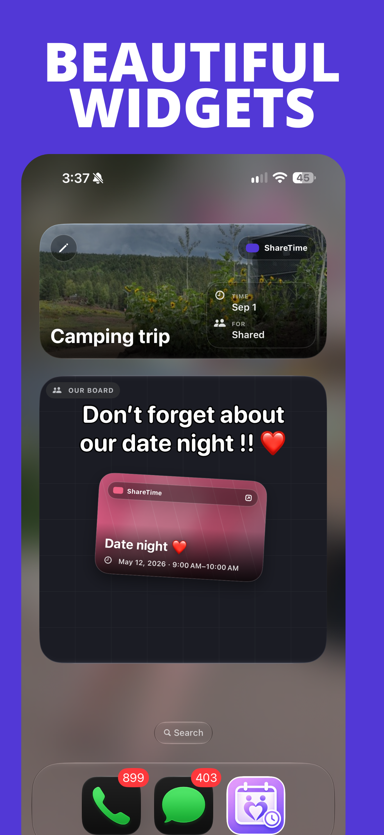 ShareTime: Couples Calendar screenshot 10