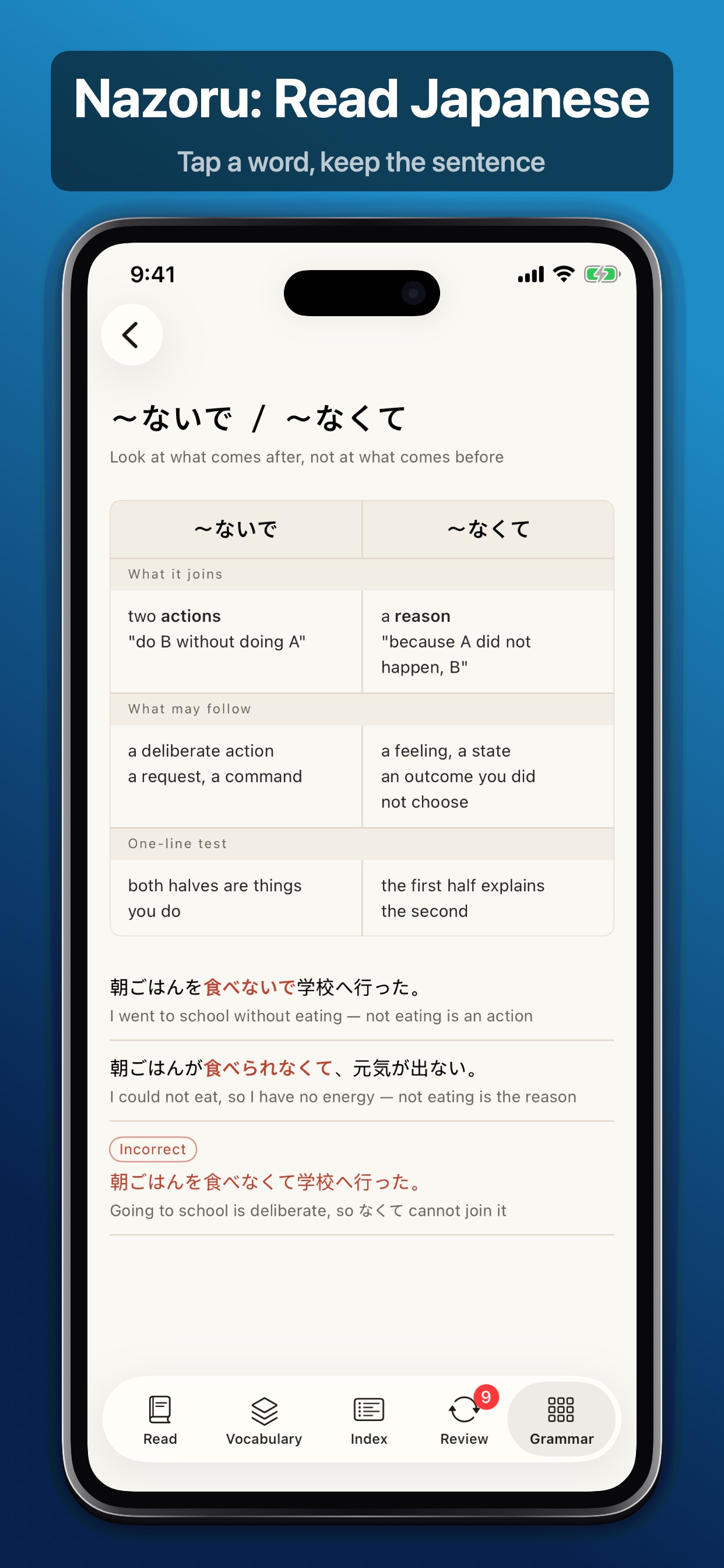 Screenshot 6 of Nazoru: Read Japanese