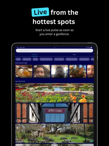 The Pulse App iPad screenshot