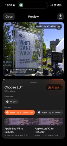 LogGate LUTLab iPhone screenshot