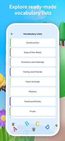 Buzzy Bee Spelling iPhone screenshot