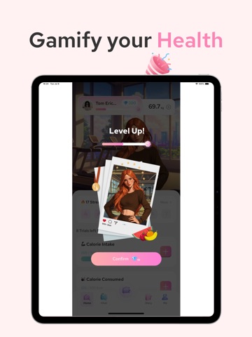 Diet&Fitness Tracker-Calove AI iPad screenshot