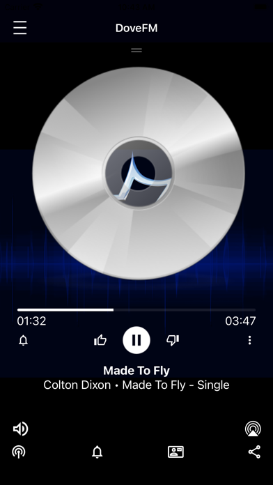 Screenshot #1 pour DoveFM