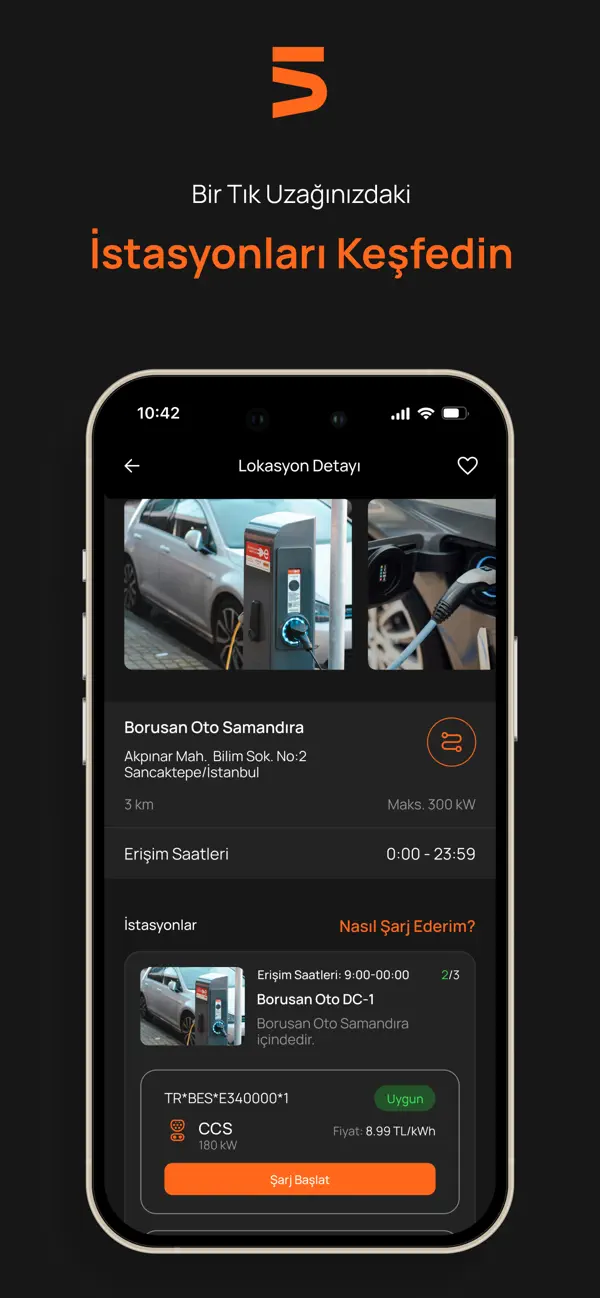 Screenshot #3 pour 5 Şarj – En Yakın Şarj Noktası