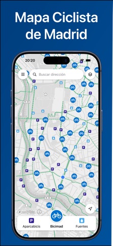 Mapa Bici Madrid - Carril Bici screenshot