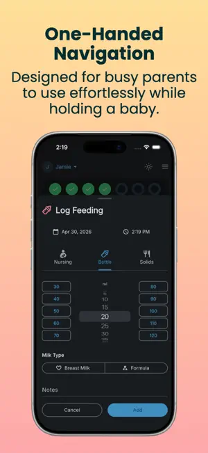 WEEWEELU: Baby Tracker screenshot 4