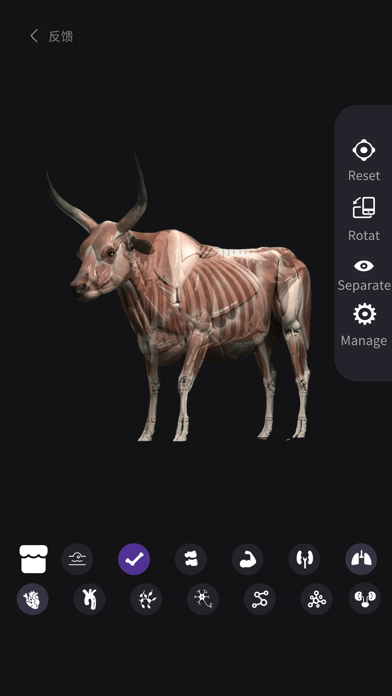 Screenshot 1 of CoAnatomyCattle App