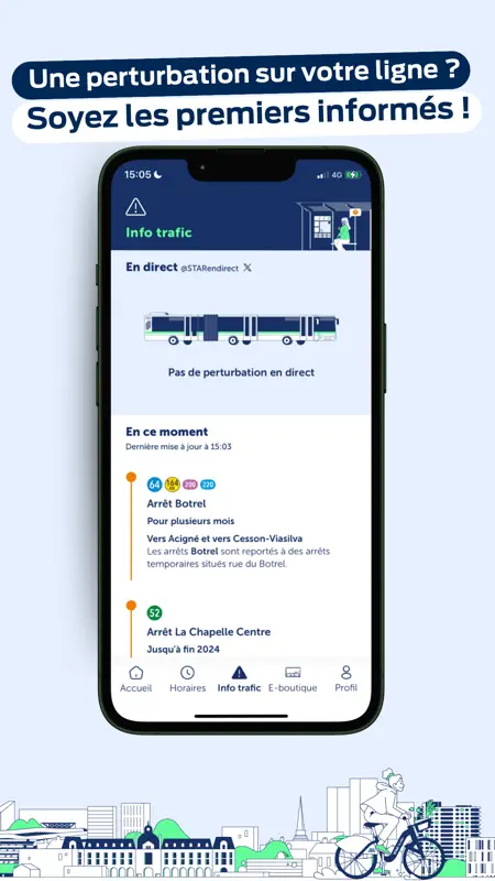 STAR : bus, métro à Rennes screenshot 6 of 9