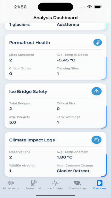 GlacierScan Screenshot