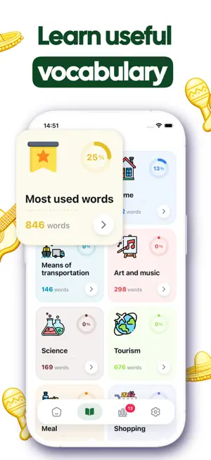 Learn Spanish Vocabulary Words screenshot 4