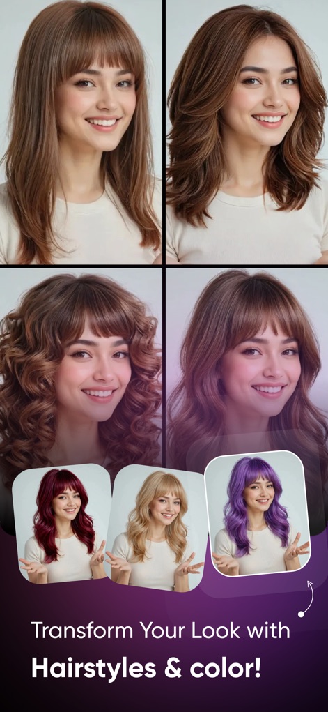 Hair Color Changer : AI Hair - Lifestyle App | MWM