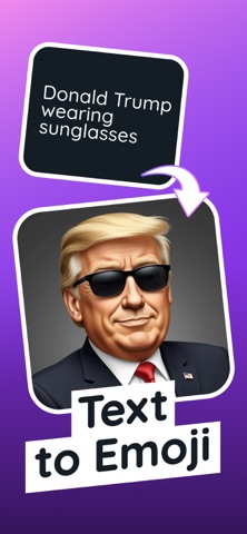 AI Face Emoji Generator iPhone screenshot