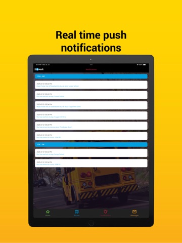 Zonar Bus Suite Parent iPad screenshot