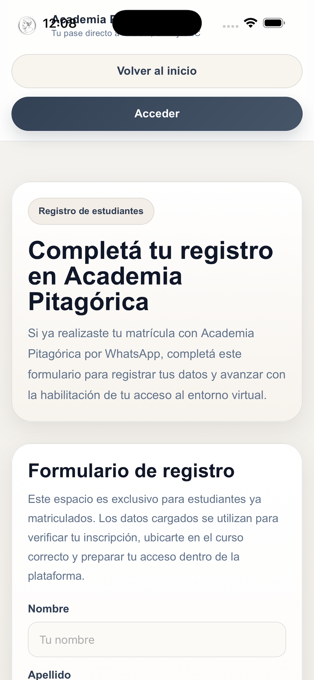 Academia Pitagórica screenshot 3