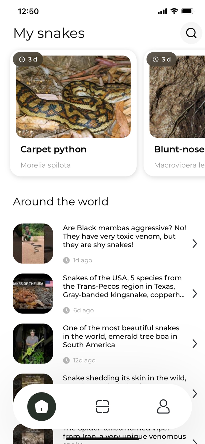 Snake name - identify snakes