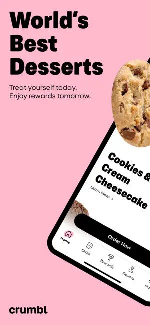 Crumbl Cookies App Menu Preview