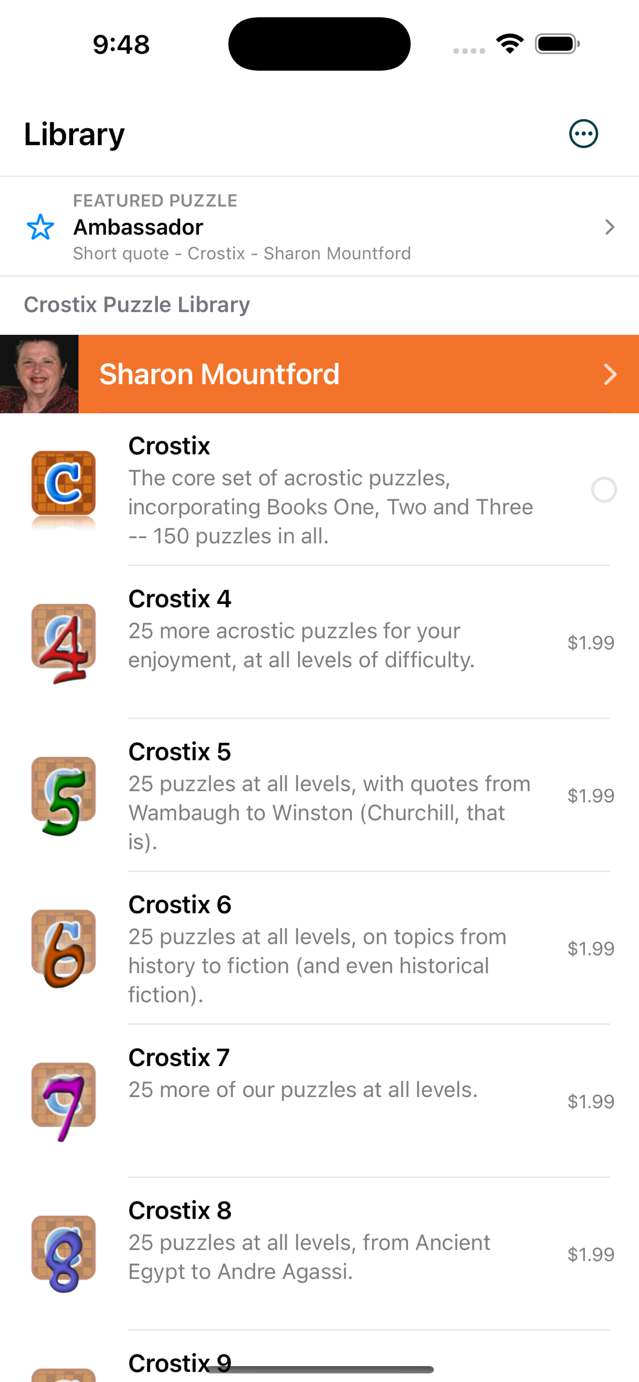 Crostix screenshot 3