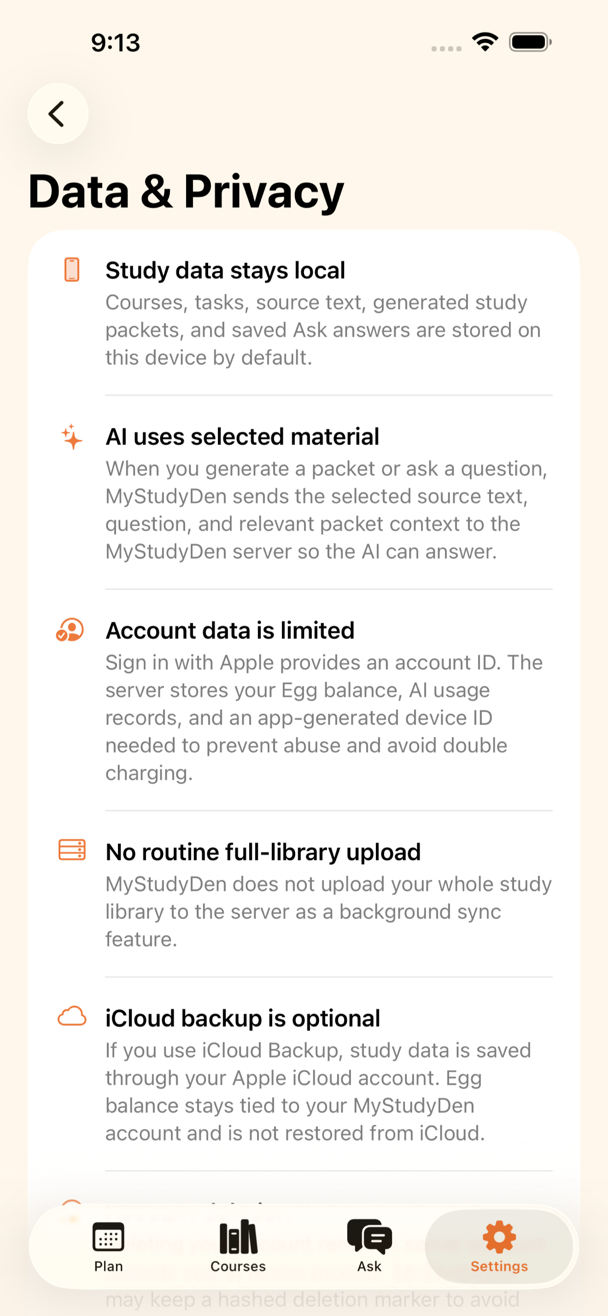 MyStudyDen screenshot 3