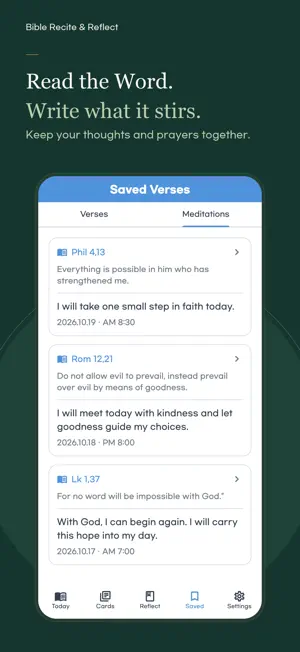 Bible Recite & Reflect screenshot 4