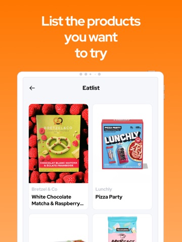 Food reviews & scan - Deliceat iPad screenshot